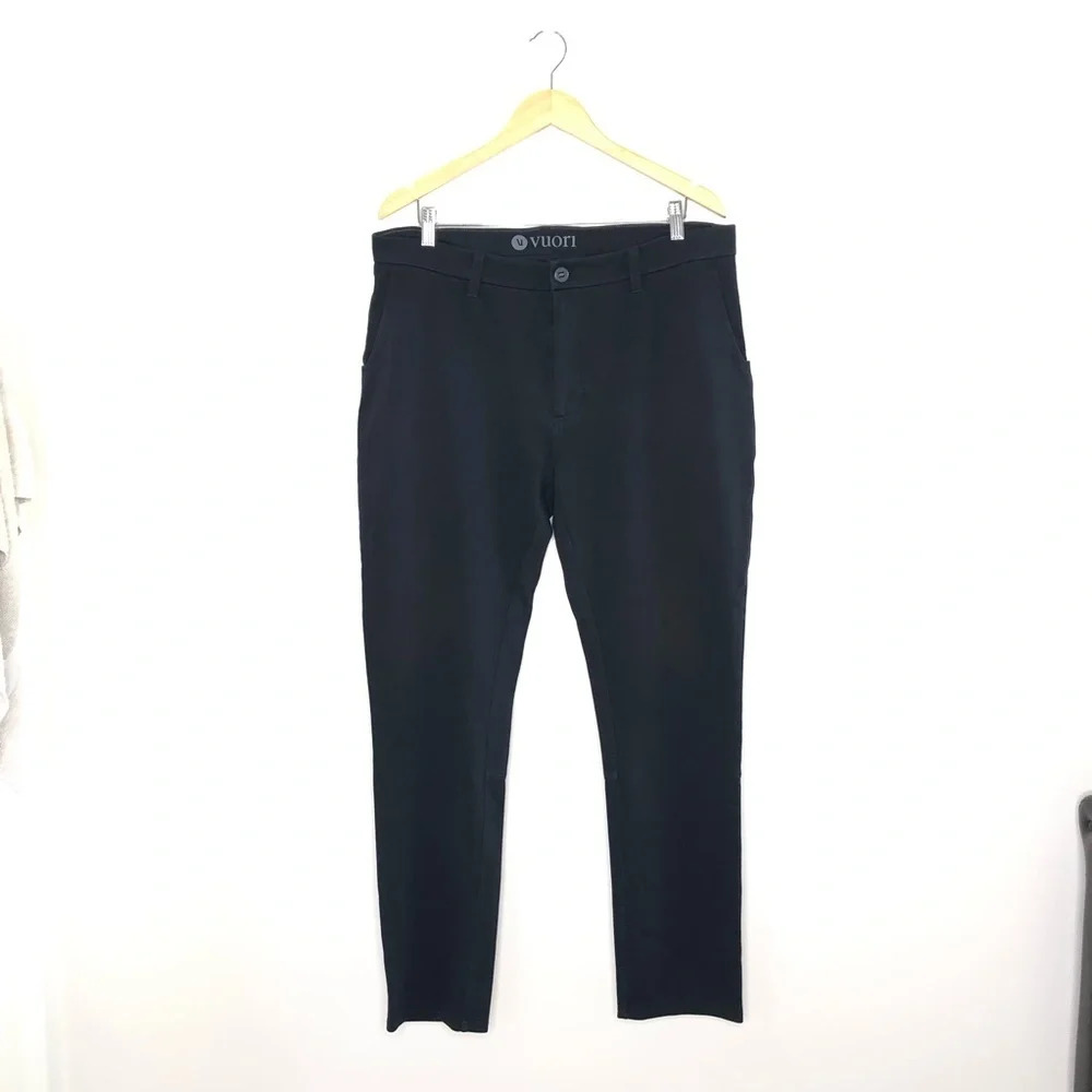 Vuori Mens Black Everything Chino V420 Stretch Pants size 38